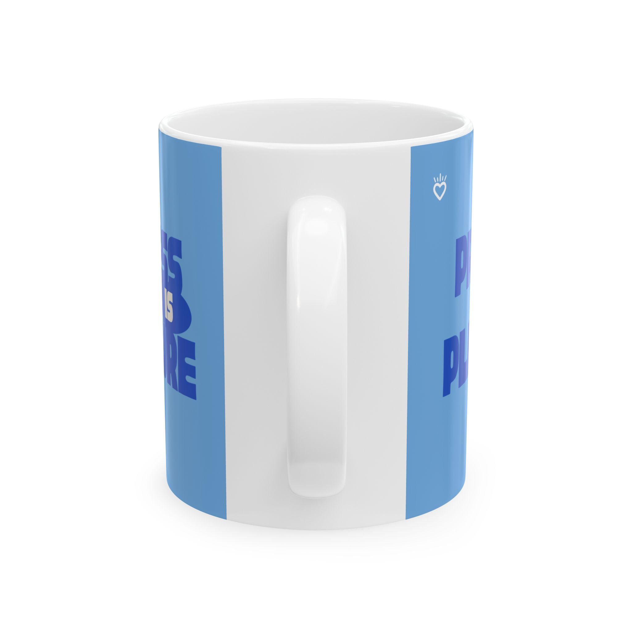 PROCESS IS PLEASURE Inspiration Mug // Durable Ceramic Mug - 11 oz, 15 oz