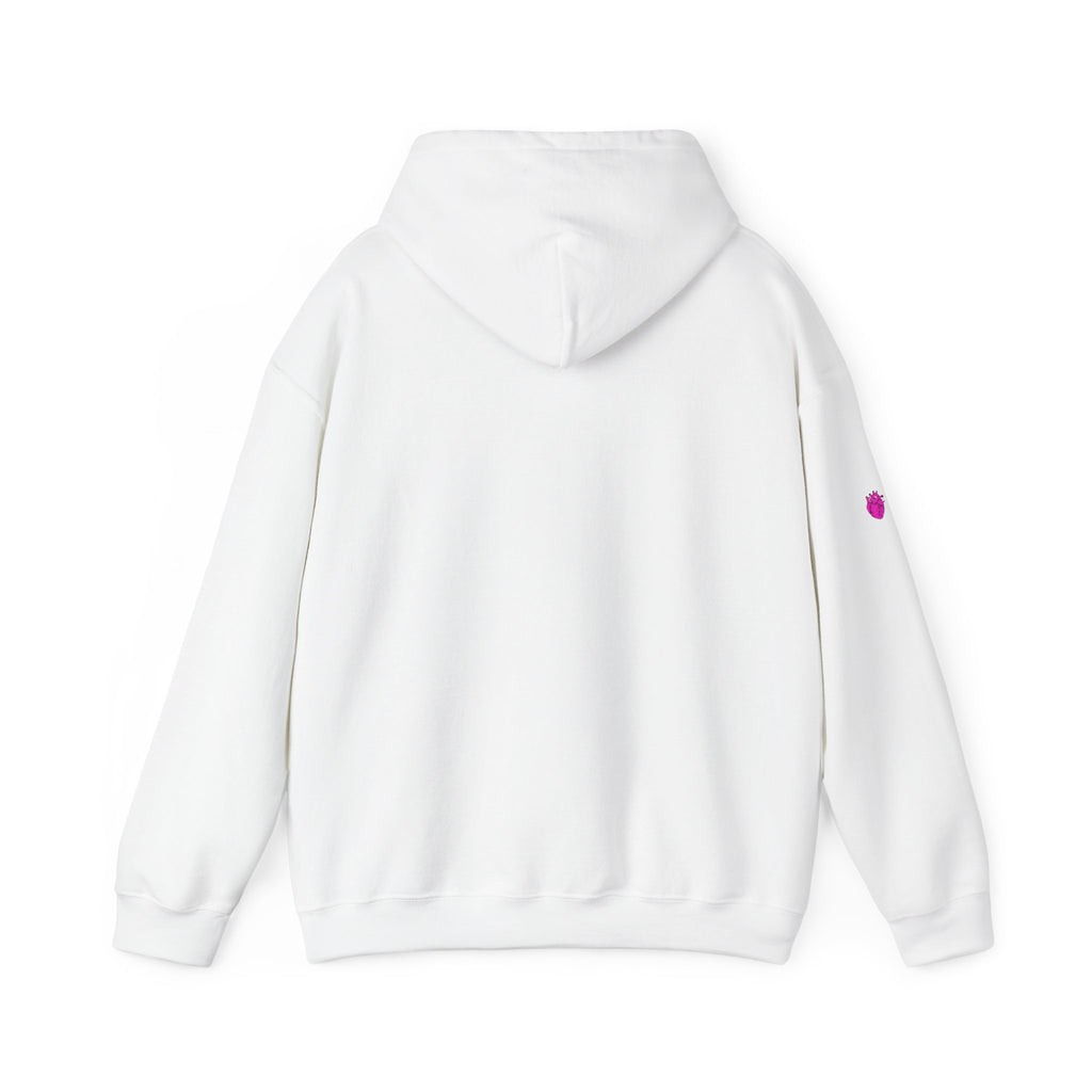 #F506B8 Love Summer Pink Color Swatch Hoodie // Soft Cotton Hooded Sweatshirt — Graphic Brand Hoodie
