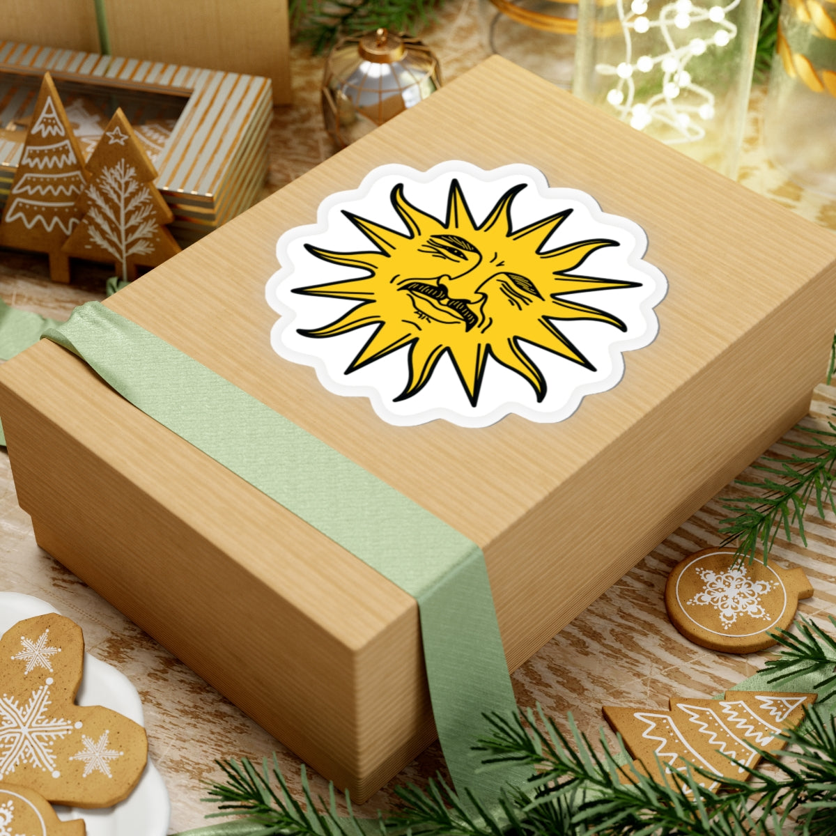 EL SOL — Kiss-Cut Sticker | Sunny, Joyful Design