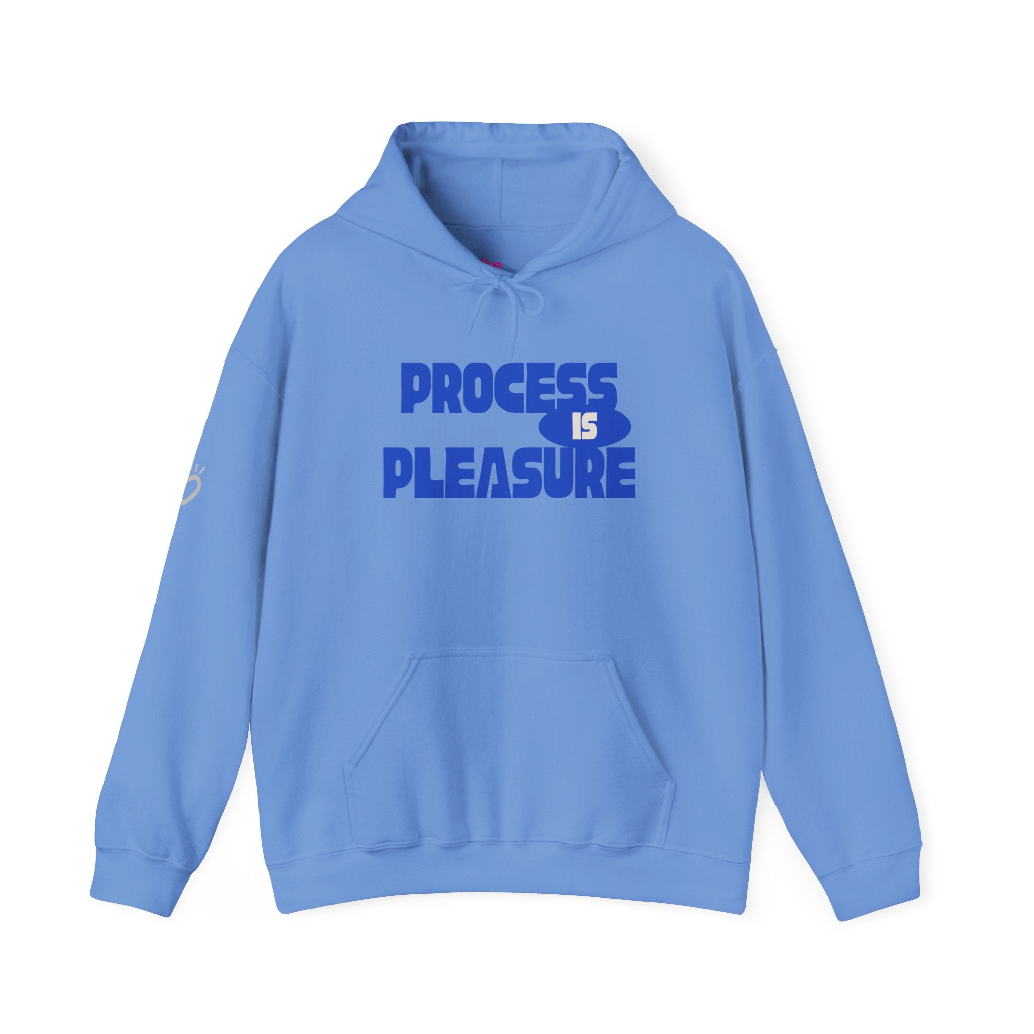 Process is Pleasure Hoodie // Soft Cotton Hooded Sweatshirt - Process Hoodie
