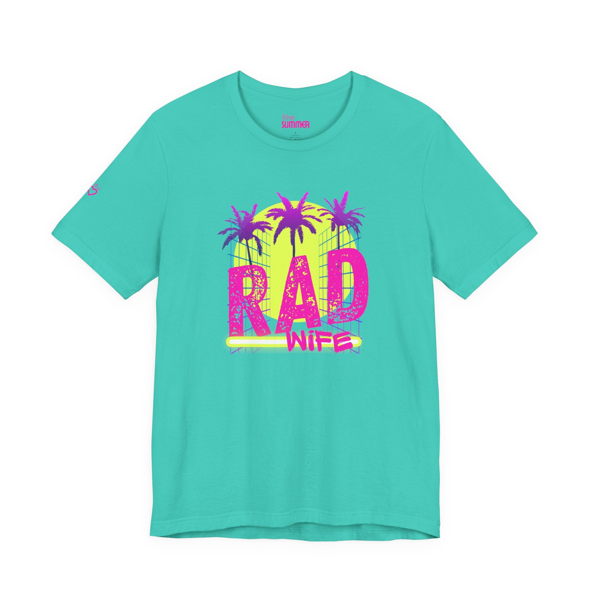 Rad Wife Retro Tee // Premium Cotton Unisex T-shirt - Statement Tee