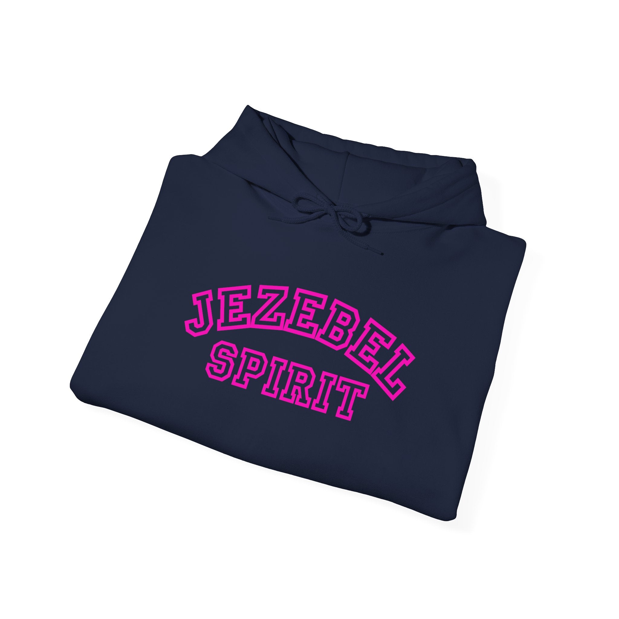 JEZEBEL SPIRIT Statement Hoodie // Premium Cotton Hooded Sweatshirt - Defiant Minimalist Hoodie