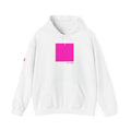 #F506B8 Love Summer Pink Color Swatch Hoodie // Soft Cotton Hooded Sweatshirt — Graphic Brand Hoodie