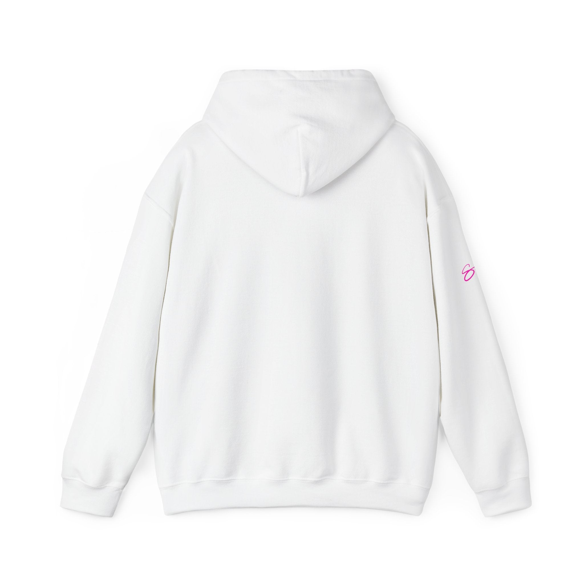 #F506B8 Love Summer Pink Color Swatch Hoodie // Soft Cotton Hooded Sweatshirt — Graphic Brand Hoodie