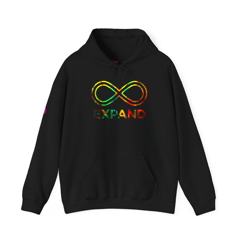 EXPAND Hoodie // Soft Cotton Hooded Sweatshirt - Expansion Hoodie