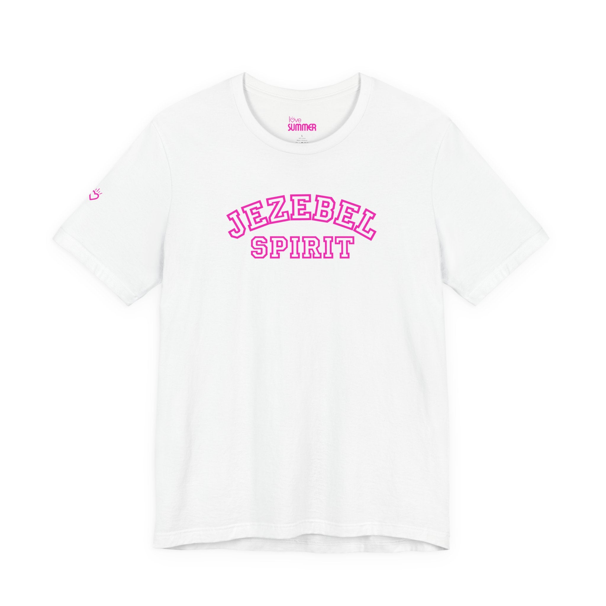 JEZEBEL SPIRIT Statement Tee // Premium Cotton T-shirt - Defiant Minimalist Tee