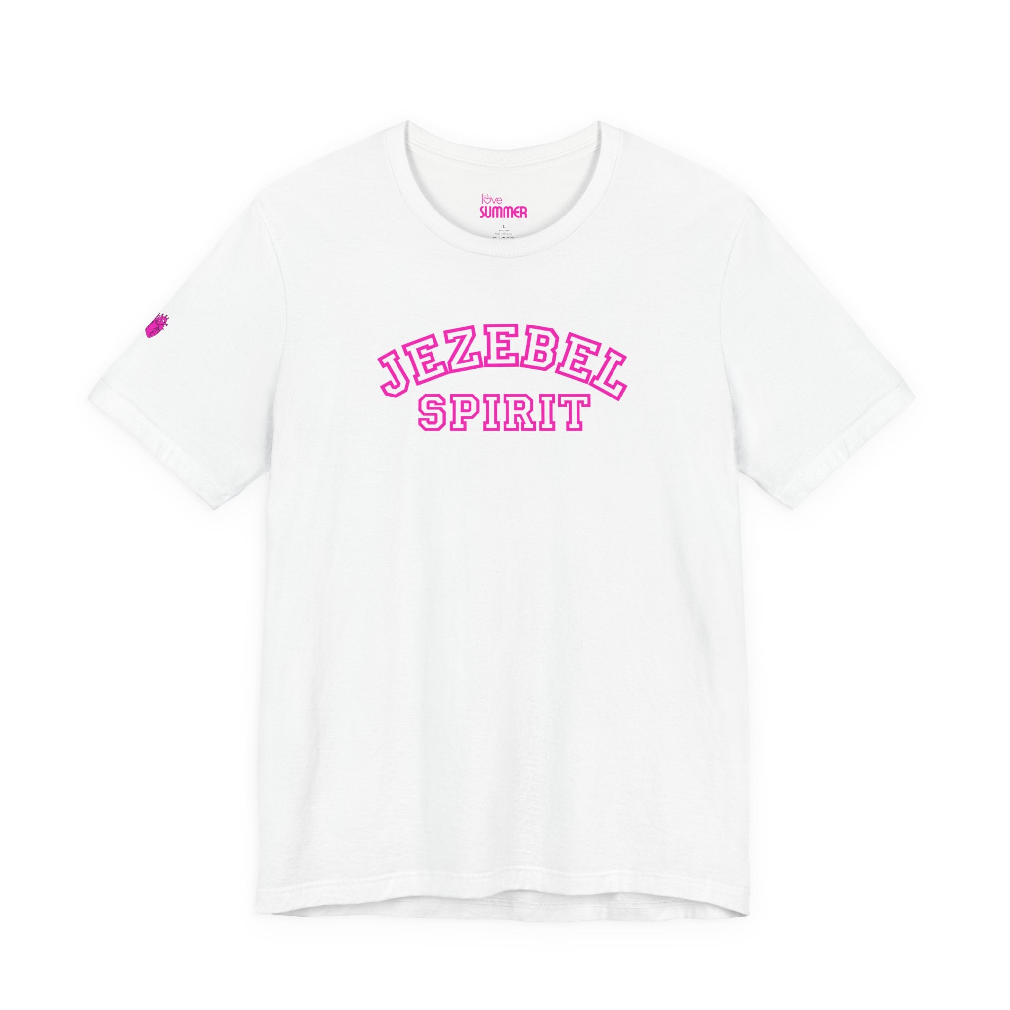 JEZEBEL SPIRIT Statement Tee // Premium Cotton T-shirt - Defiant Minimalist Tee