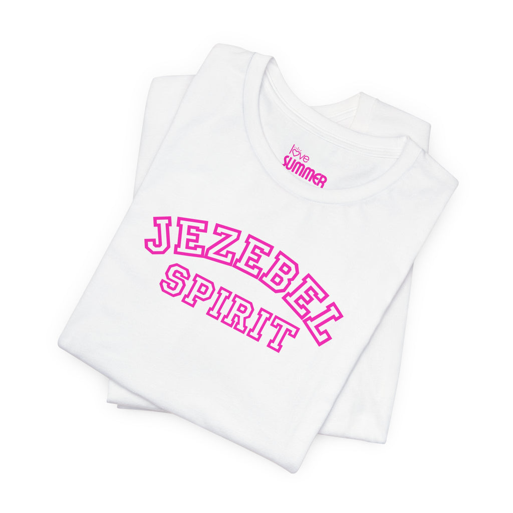 JEZEBEL SPIRIT Statement Tee // Premium Cotton T-shirt - Defiant Minimalist Tee