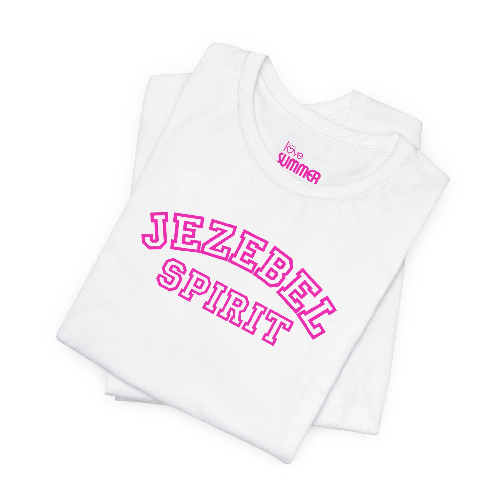 JEZEBEL SPIRIT Statement Tee // Premium Cotton T-shirt - Defiant Minimalist Tee