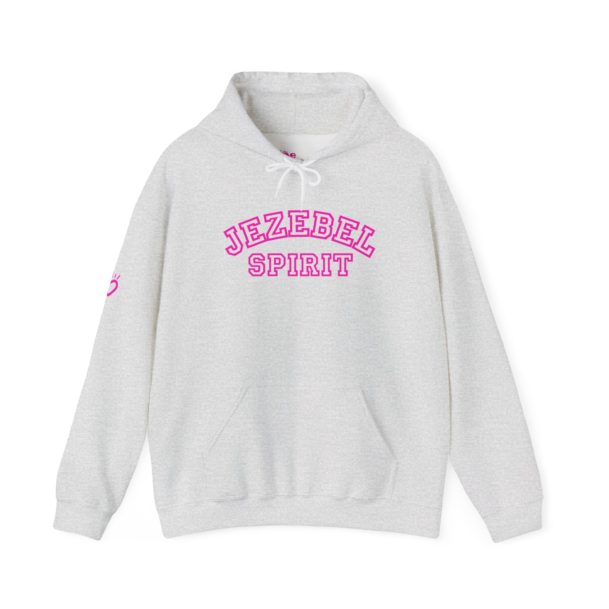 JEZEBEL SPIRIT Statement Hoodie // Premium Cotton Hooded Sweatshirt - Defiant Minimalist Hoodie