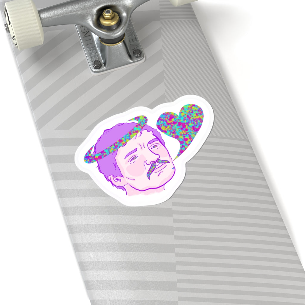SPEAK LOVE — Kiss-Cut Sticker | Pop Art Heart Design