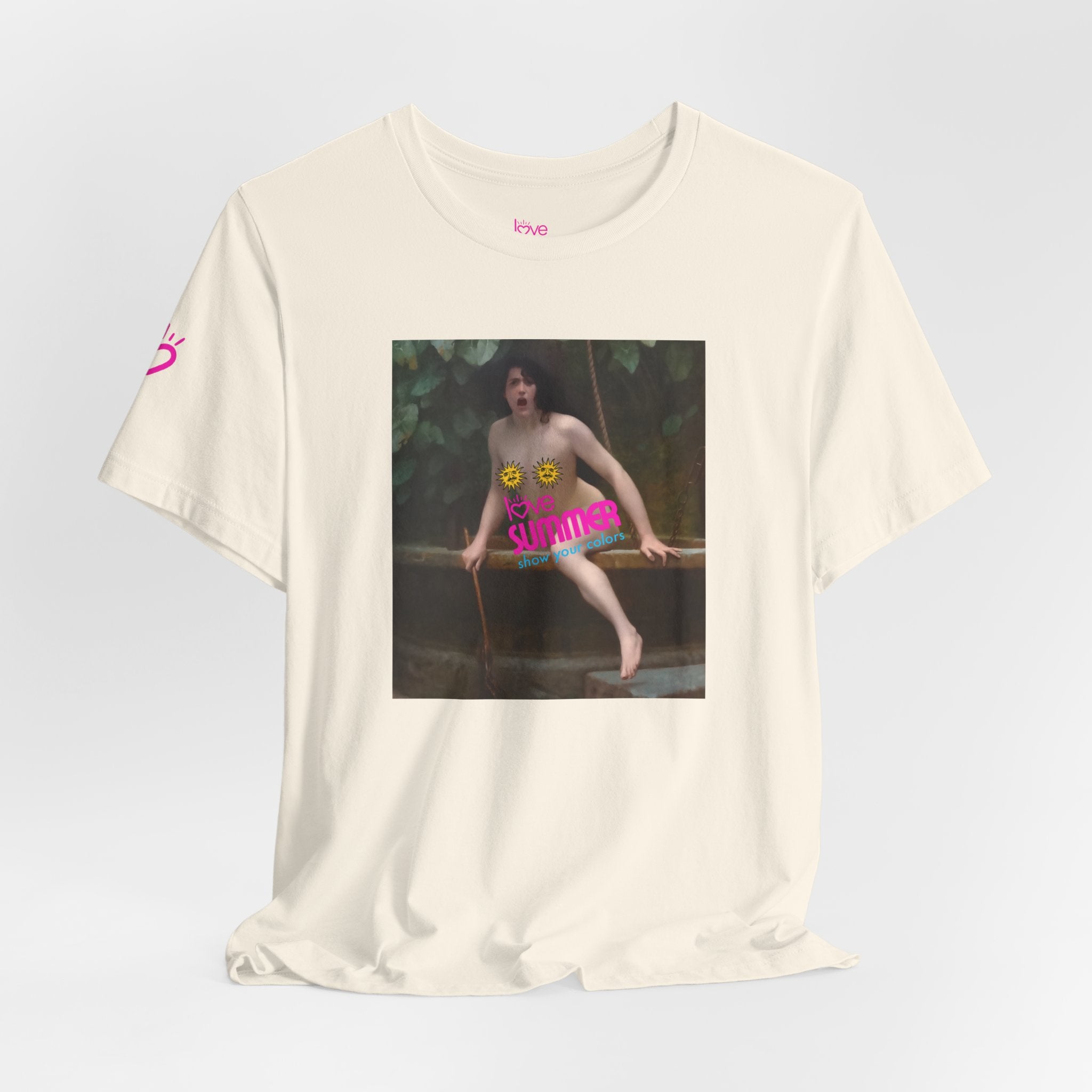 The Love Summer Studio Tee // Premium Cotton Unisex T-shirt- Art Logo Graphic