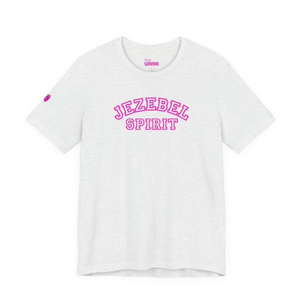 JEZEBEL SPIRIT Statement Tee // Premium Cotton T-shirt - Defiant Minimalist Tee