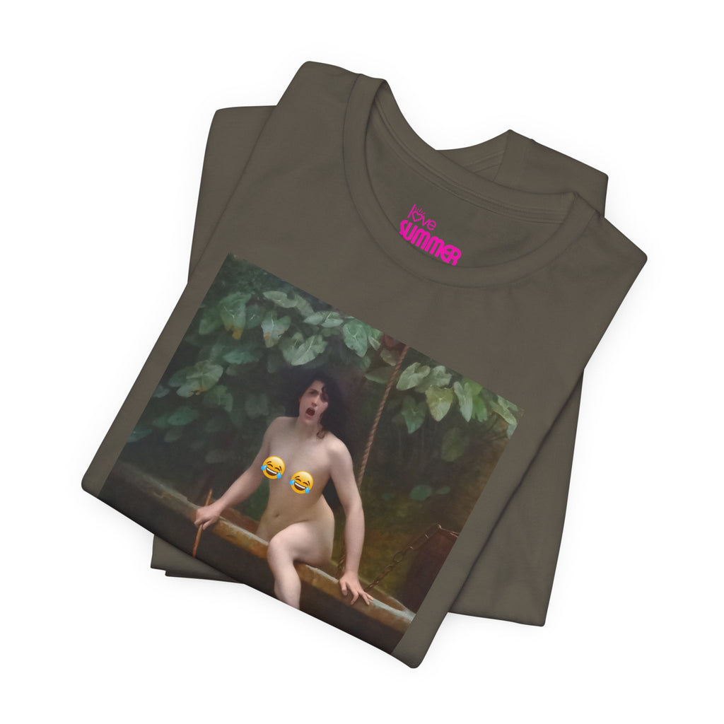 The LoveSummer Studio Tee // Premium Cotton Unisex T-shirt- Art Logo Graphic