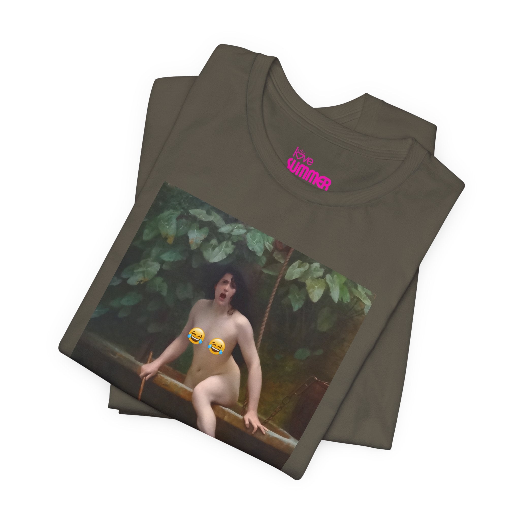 The LoveSummer Studio Tee // Premium Cotton Unisex T-shirt- Art Logo Graphic