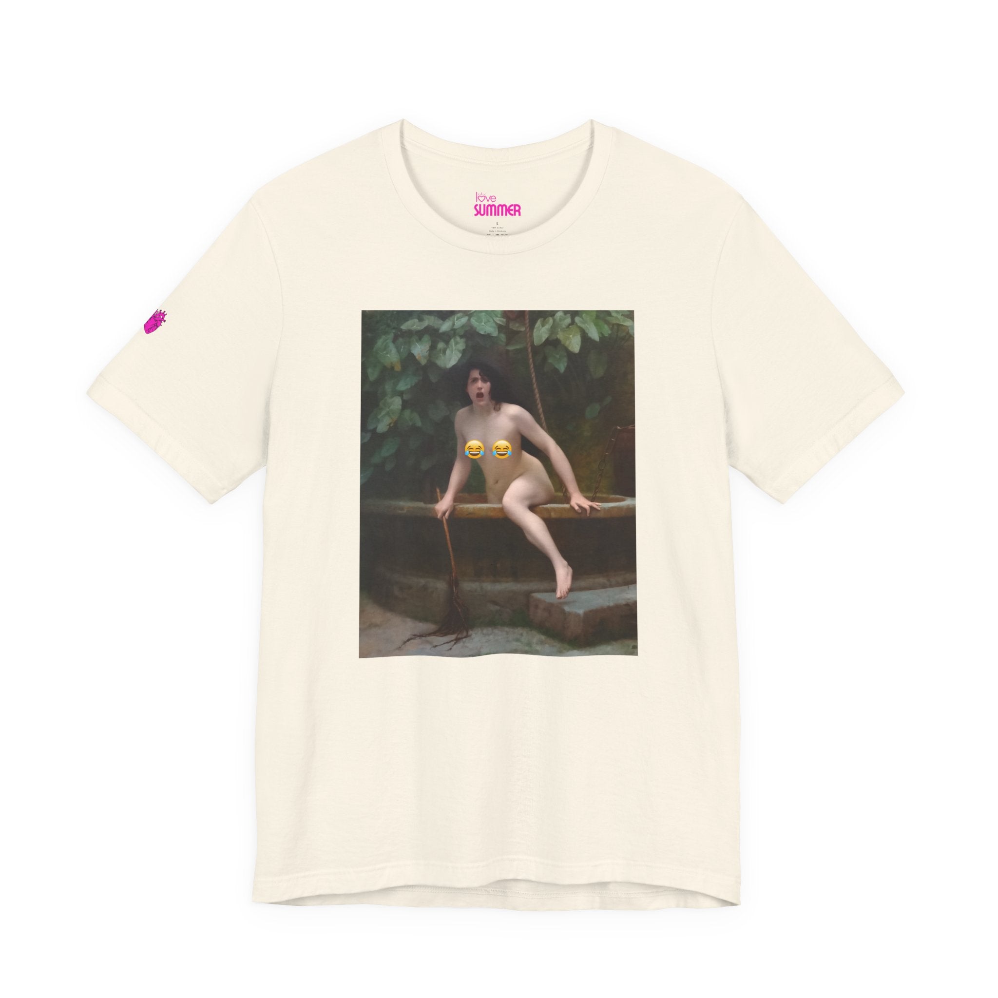 The LoveSummer Studio Tee // Premium Cotton Unisex T-shirt- Art Logo Graphic