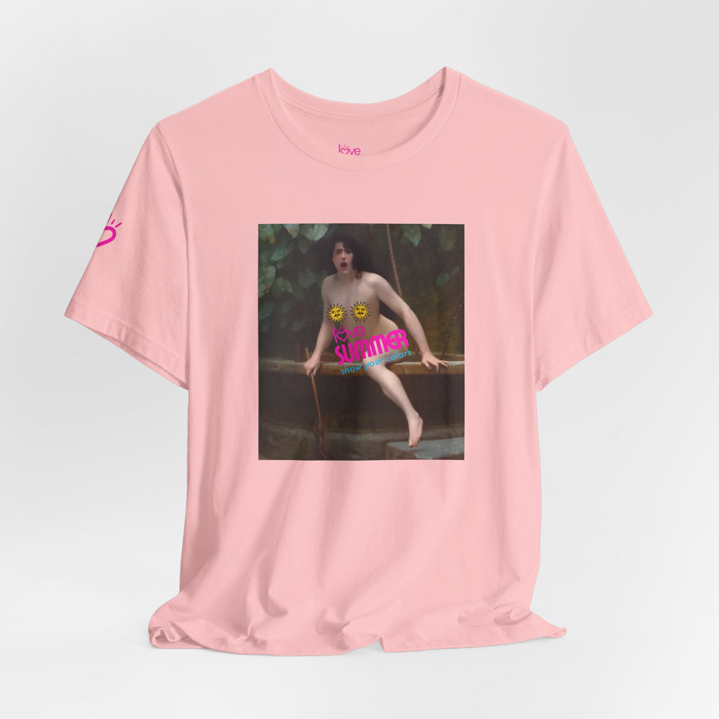 The Love Summer Studio Tee // Premium Cotton Unisex T-shirt- Art Logo Graphic