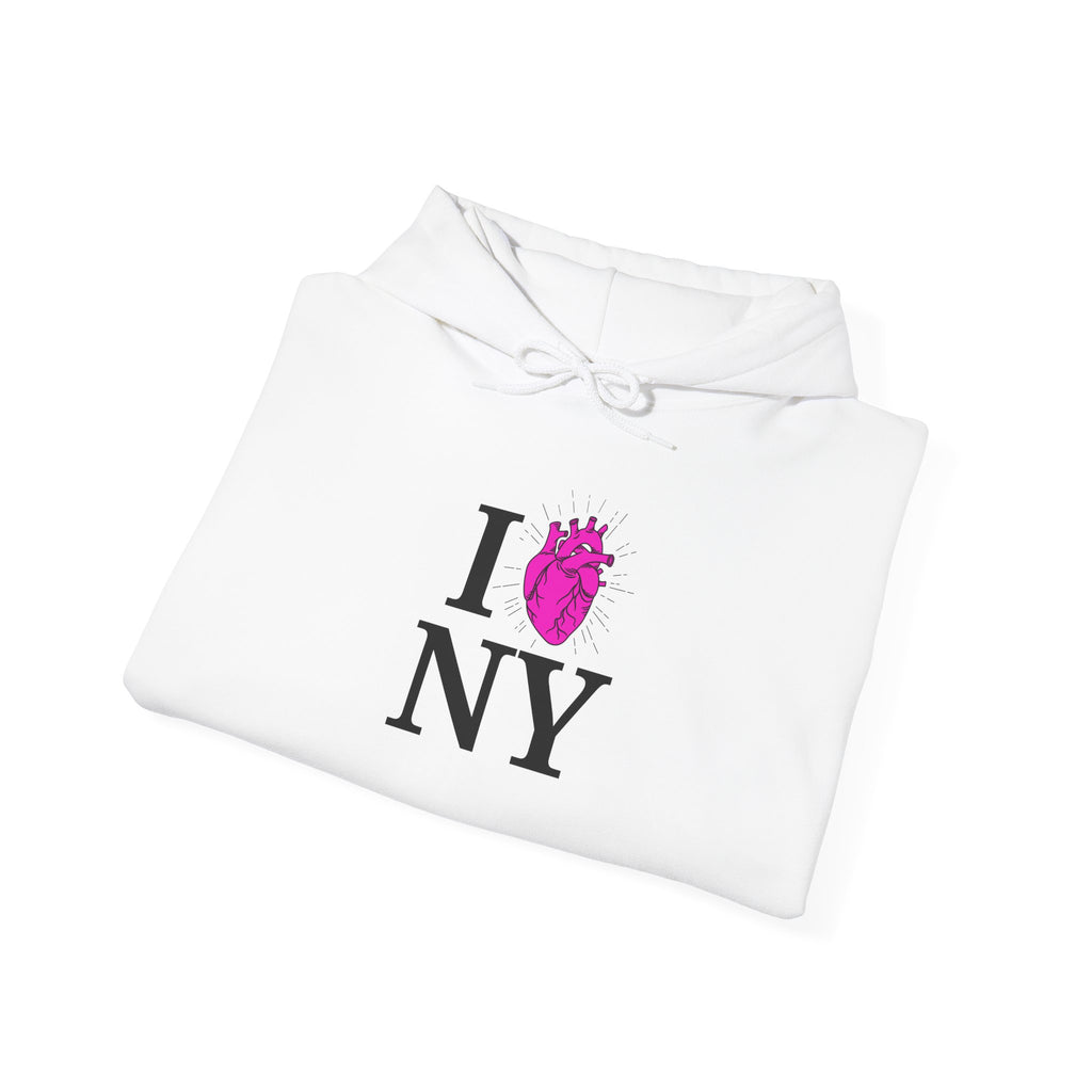 I (Vibe) Heart NY Hoodie // Soft Cotton Hooded Sweatshirt - Iconic Logo Hoodie