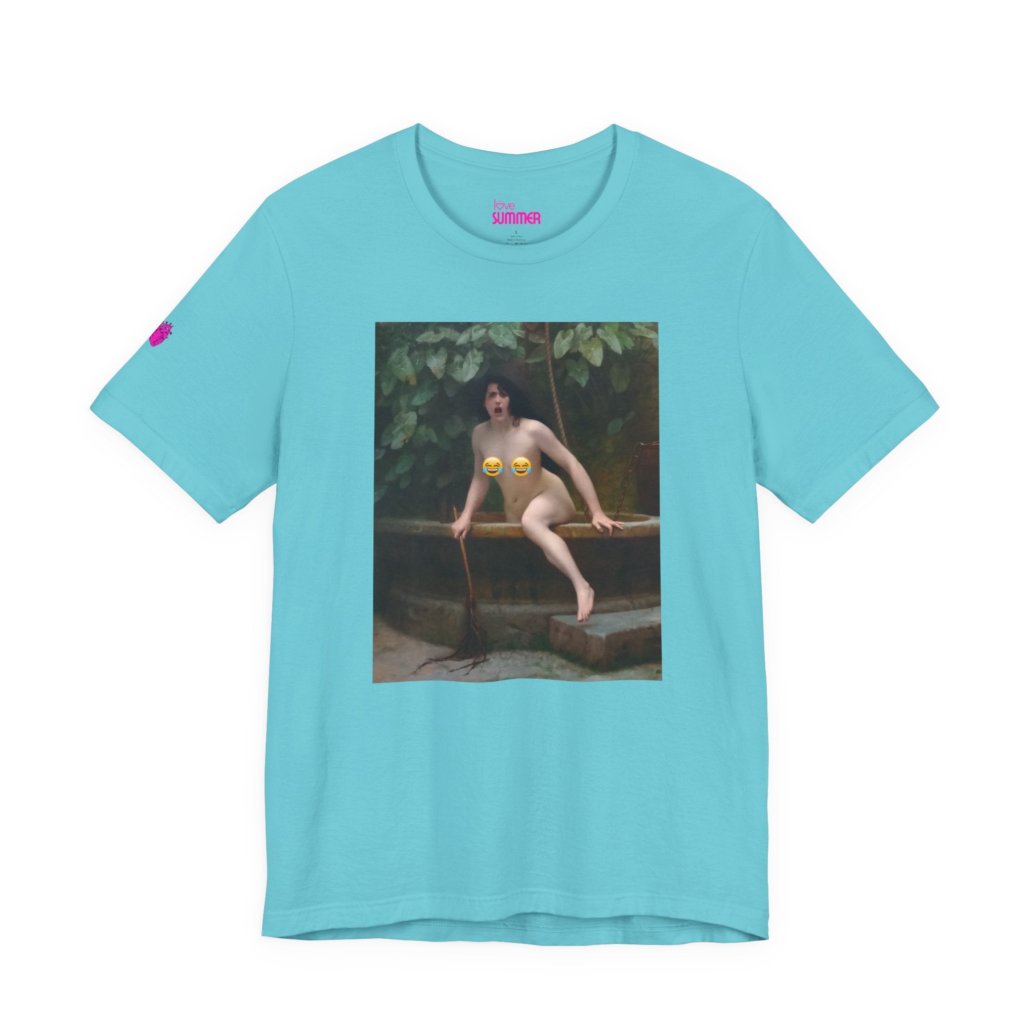 The LoveSummer Studio Tee // Premium Cotton Unisex T-shirt- Art Logo Graphic