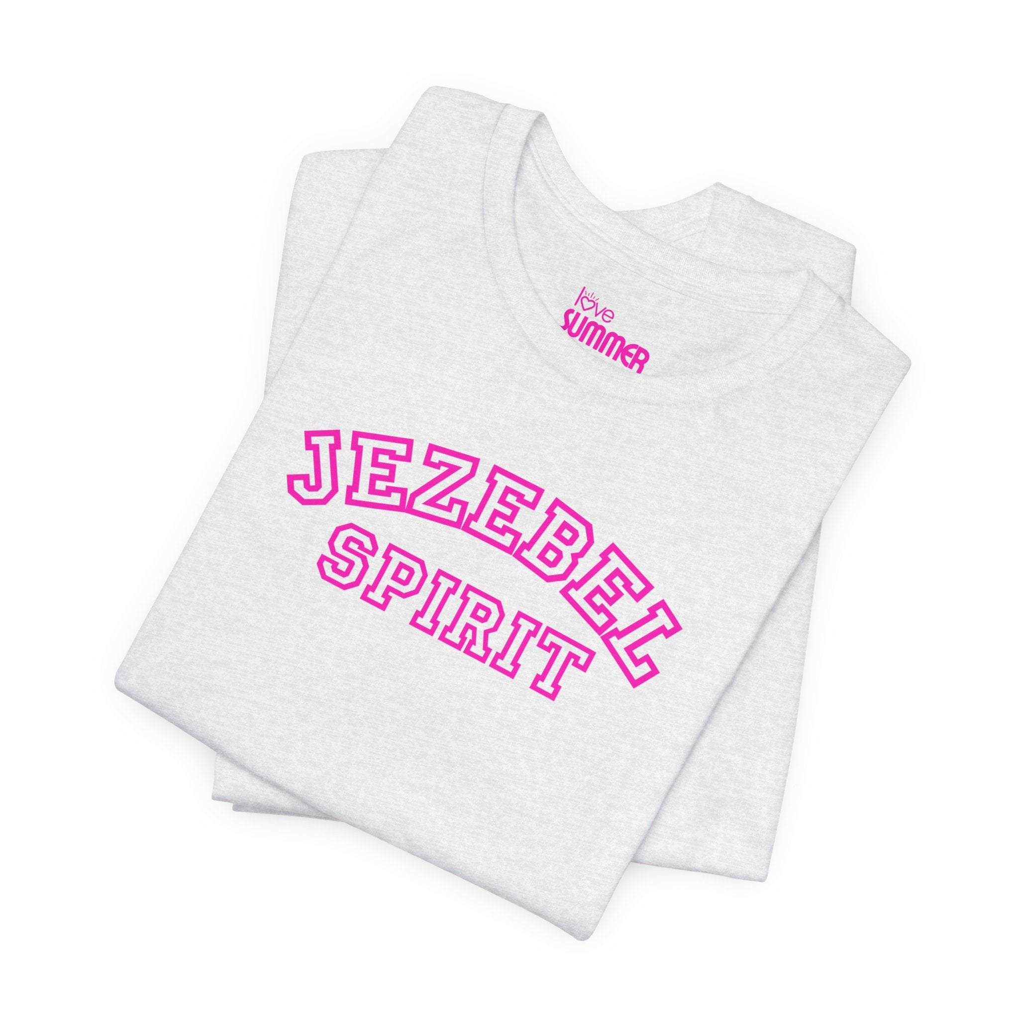 JEZEBEL SPIRIT Statement Tee // Premium Cotton T-shirt - Defiant Minimalist Tee