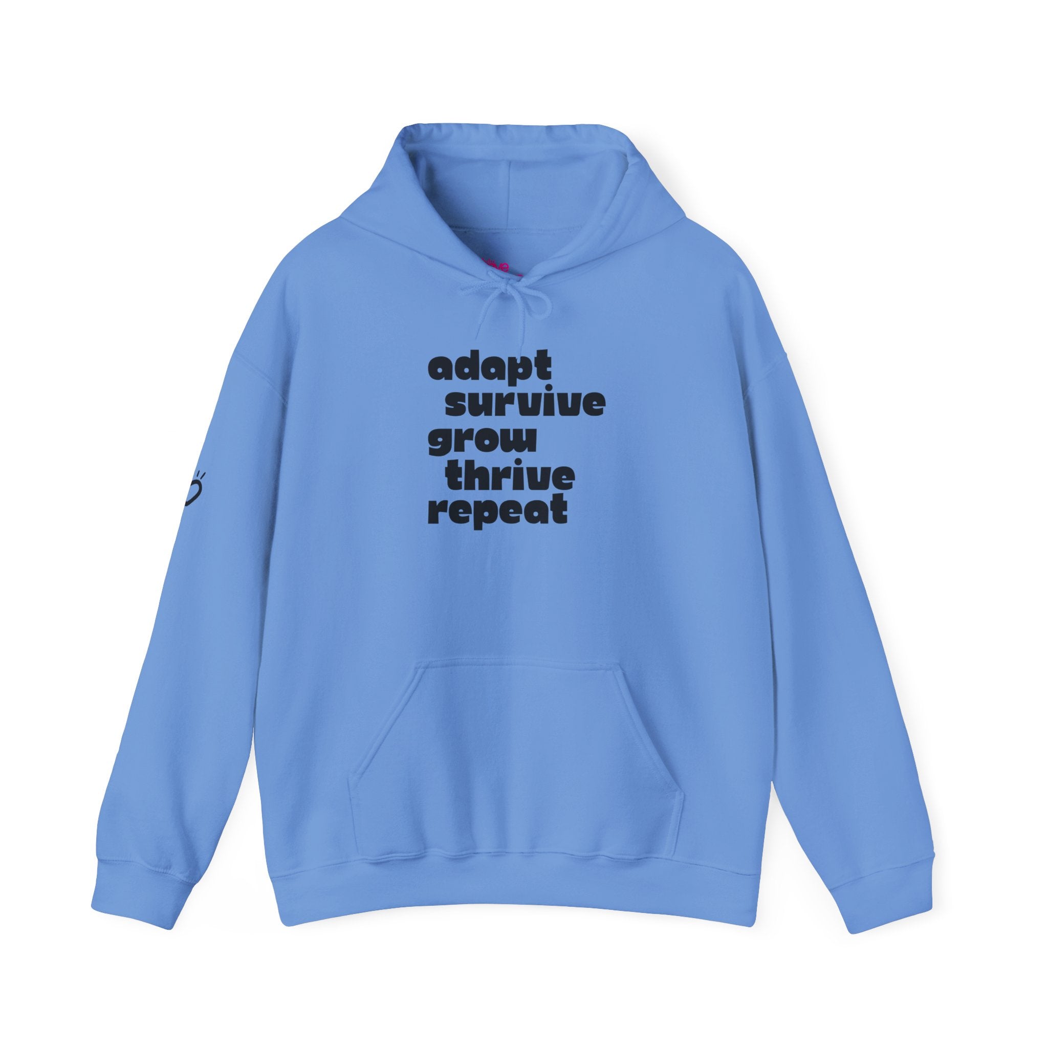 ADAPT, SURVIVE, GROW, THRIVE Cycle Tee // Soft Cotton Hoodie - Motivation, Inspiration