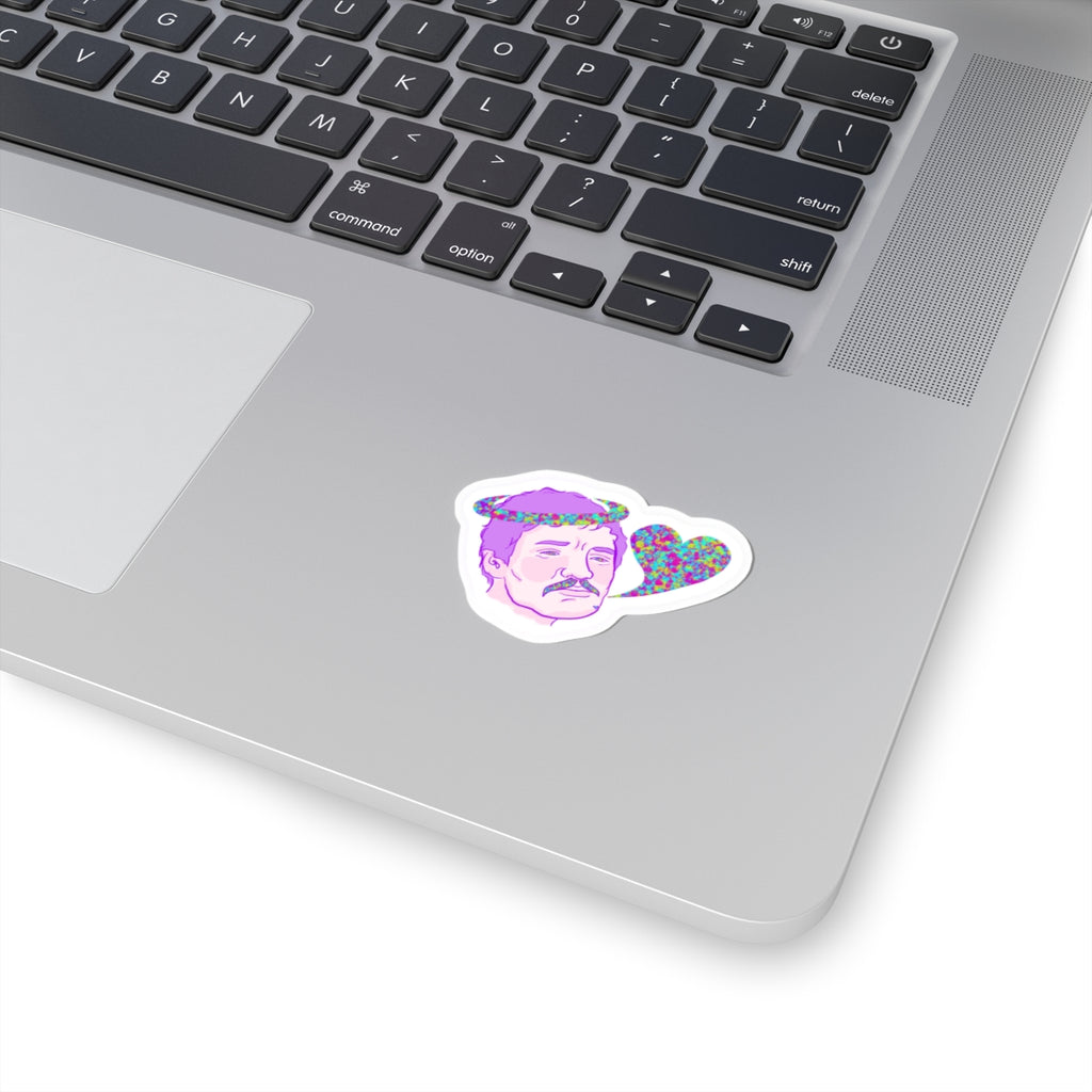 SPEAK LOVE — Kiss-Cut Sticker | Pop Art Heart Design