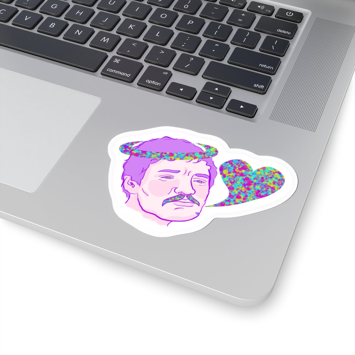 SPEAK LOVE — Kiss-Cut Sticker | Pop Art Heart Design