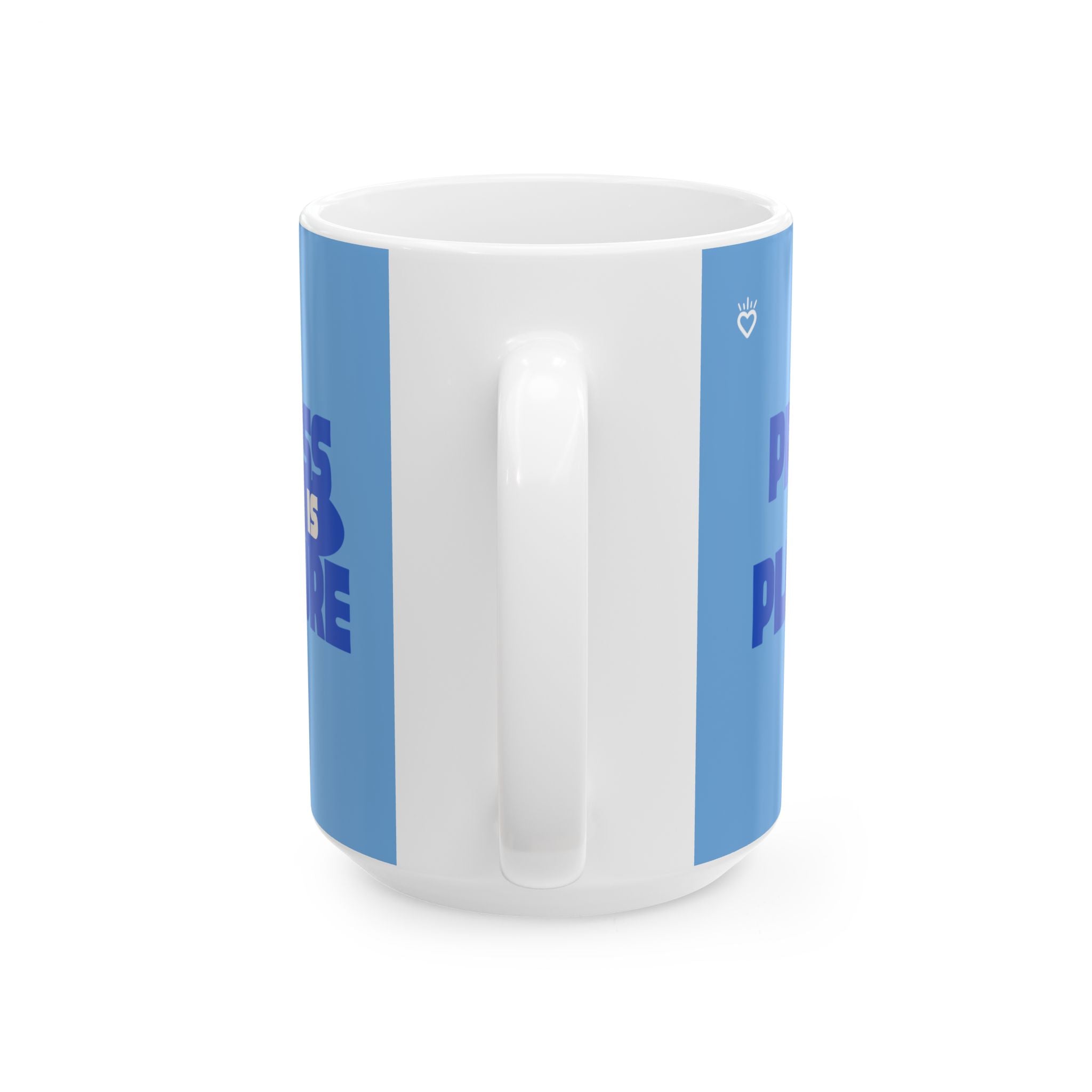 PROCESS IS PLEASURE Inspiration Mug // Durable Ceramic Mug - 11 oz, 15 oz