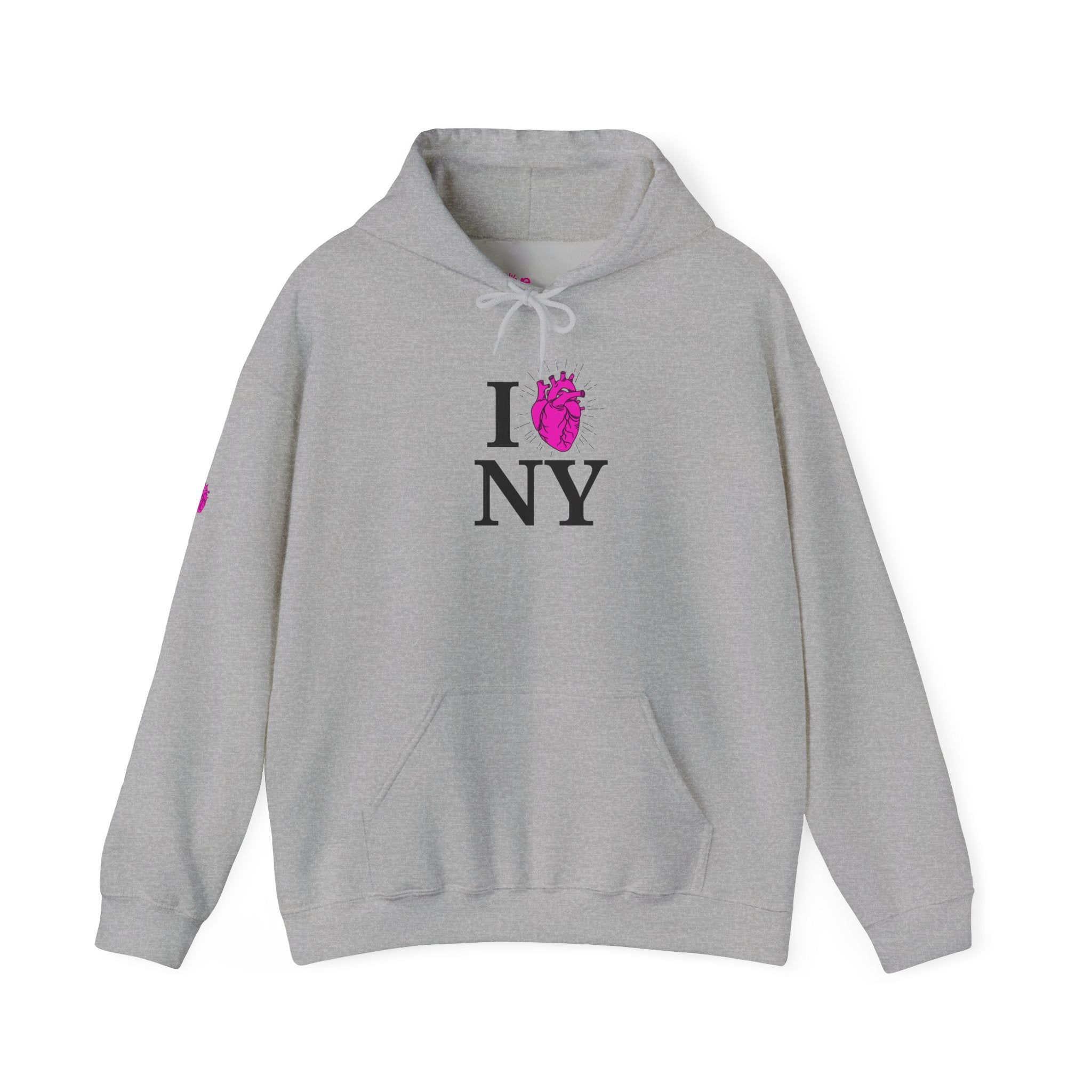 I (Vibe) Heart NY Hoodie // Soft Cotton Hooded Sweatshirt - Iconic Logo Hoodie