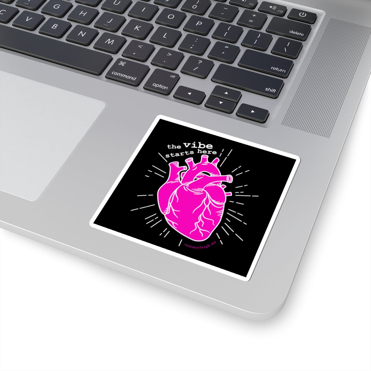 The Vibe Starts Here Kiss-Cut Stickers
