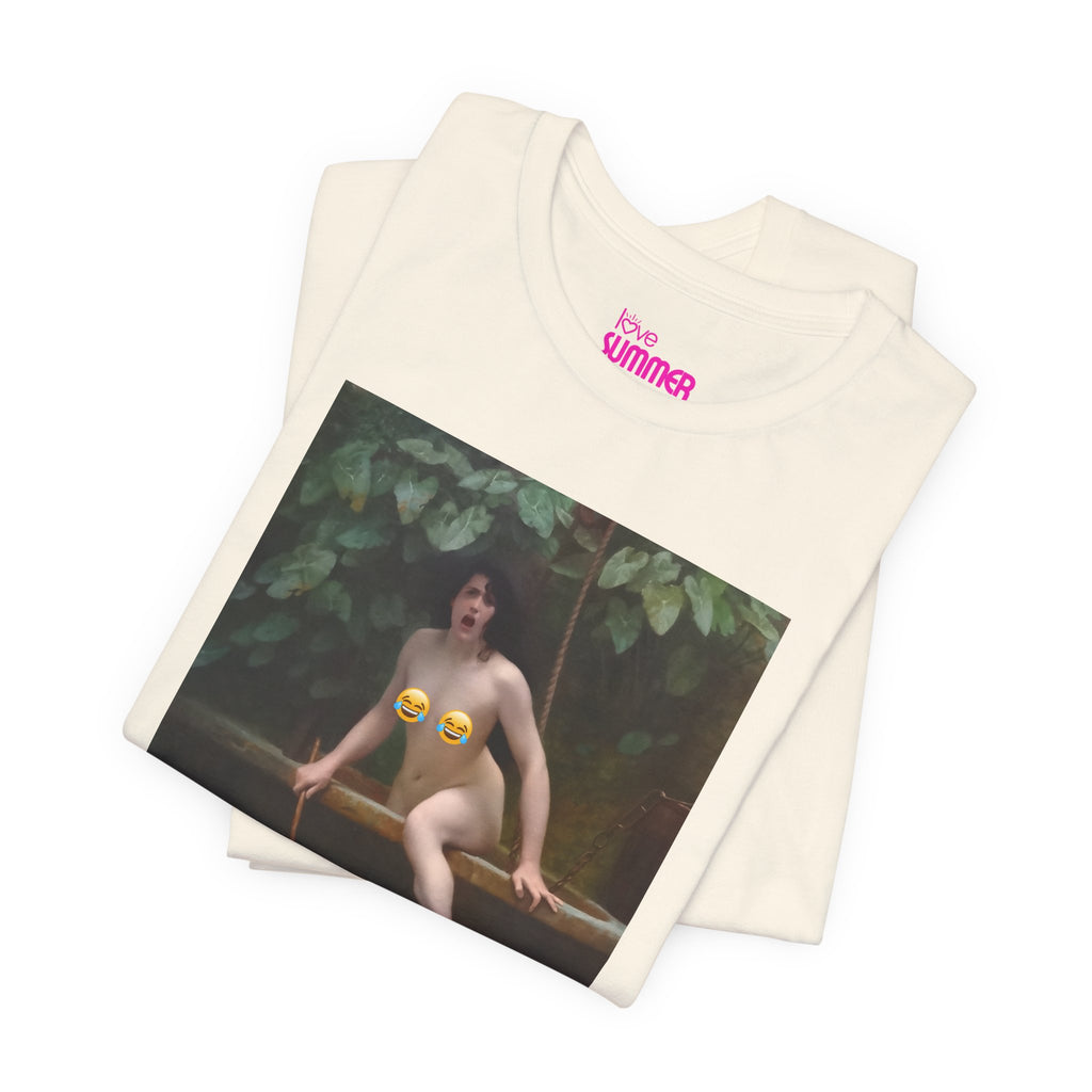 The LoveSummer Studio Tee // Premium Cotton Unisex T-shirt- Art Logo Graphic