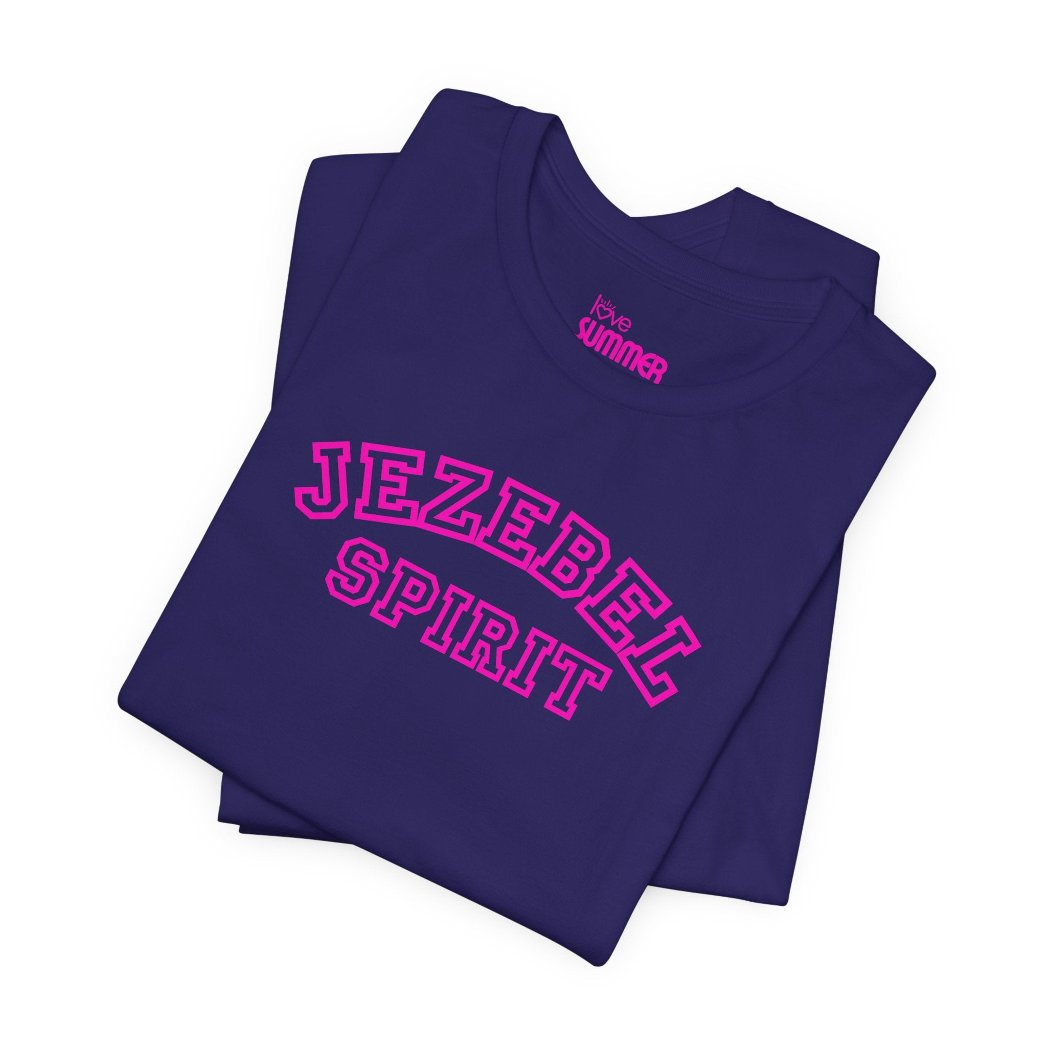 JEZEBEL SPIRIT Statement Tee // Premium Cotton T-shirt - Defiant Minimalist Tee