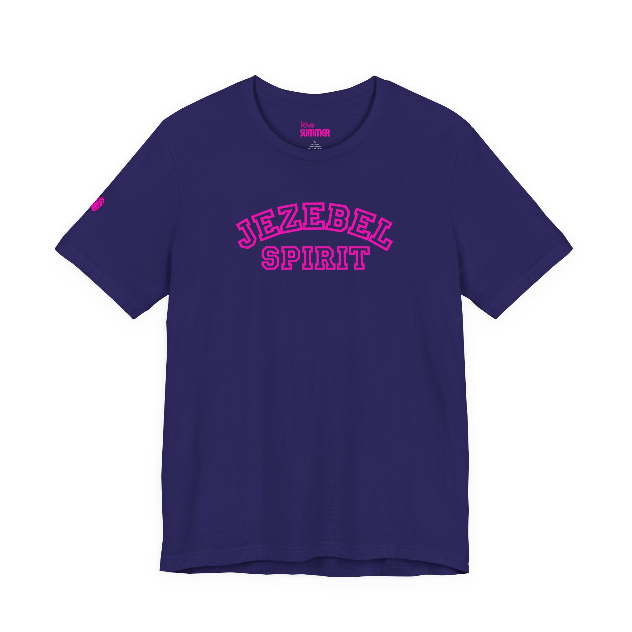 JEZEBEL SPIRIT Statement Tee // Premium Cotton T-shirt - Defiant Minimalist Tee