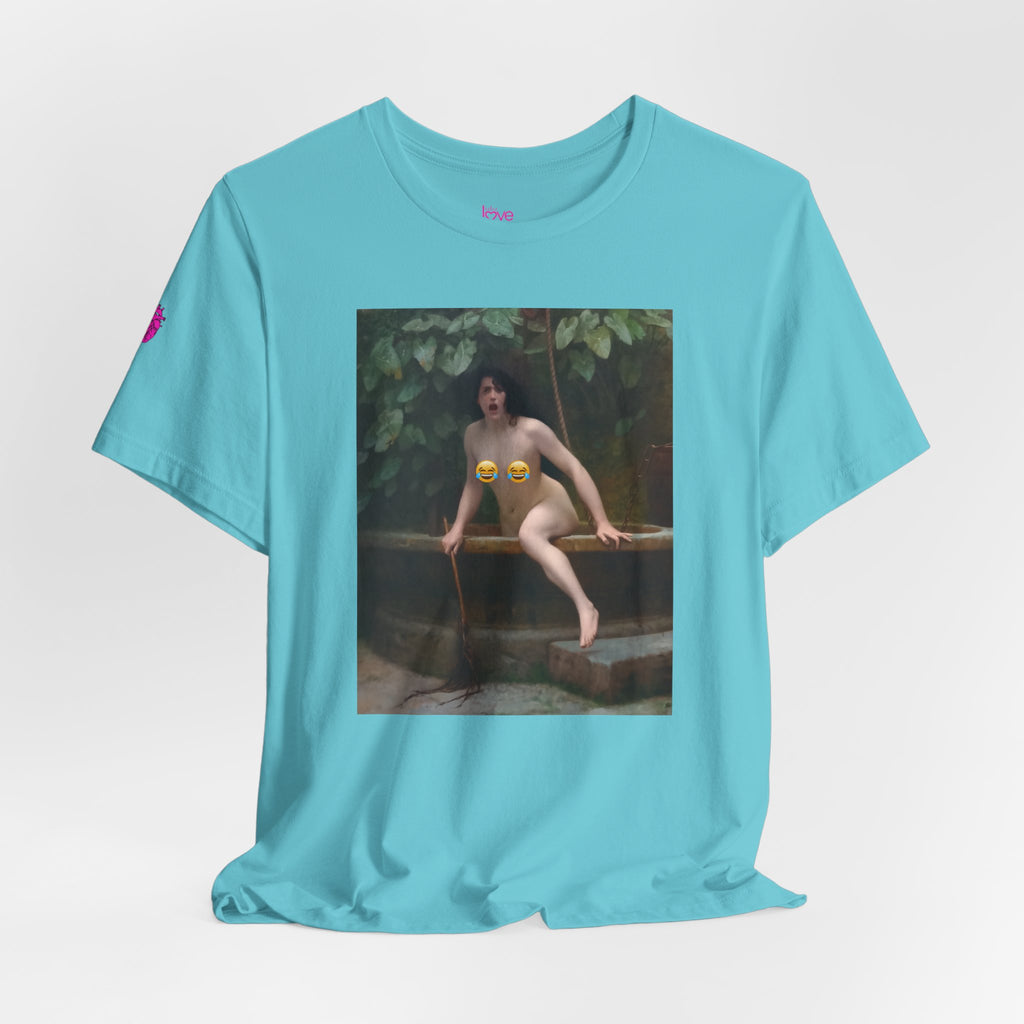 The LoveSummer Studio Tee // Premium Cotton Unisex T-shirt- Art Logo Graphic