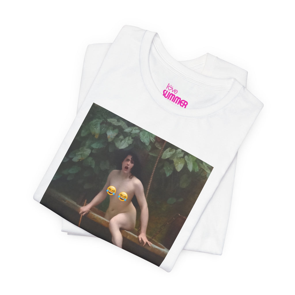 The LoveSummer Studio Tee // Premium Cotton Unisex T-shirt- Art Logo Graphic