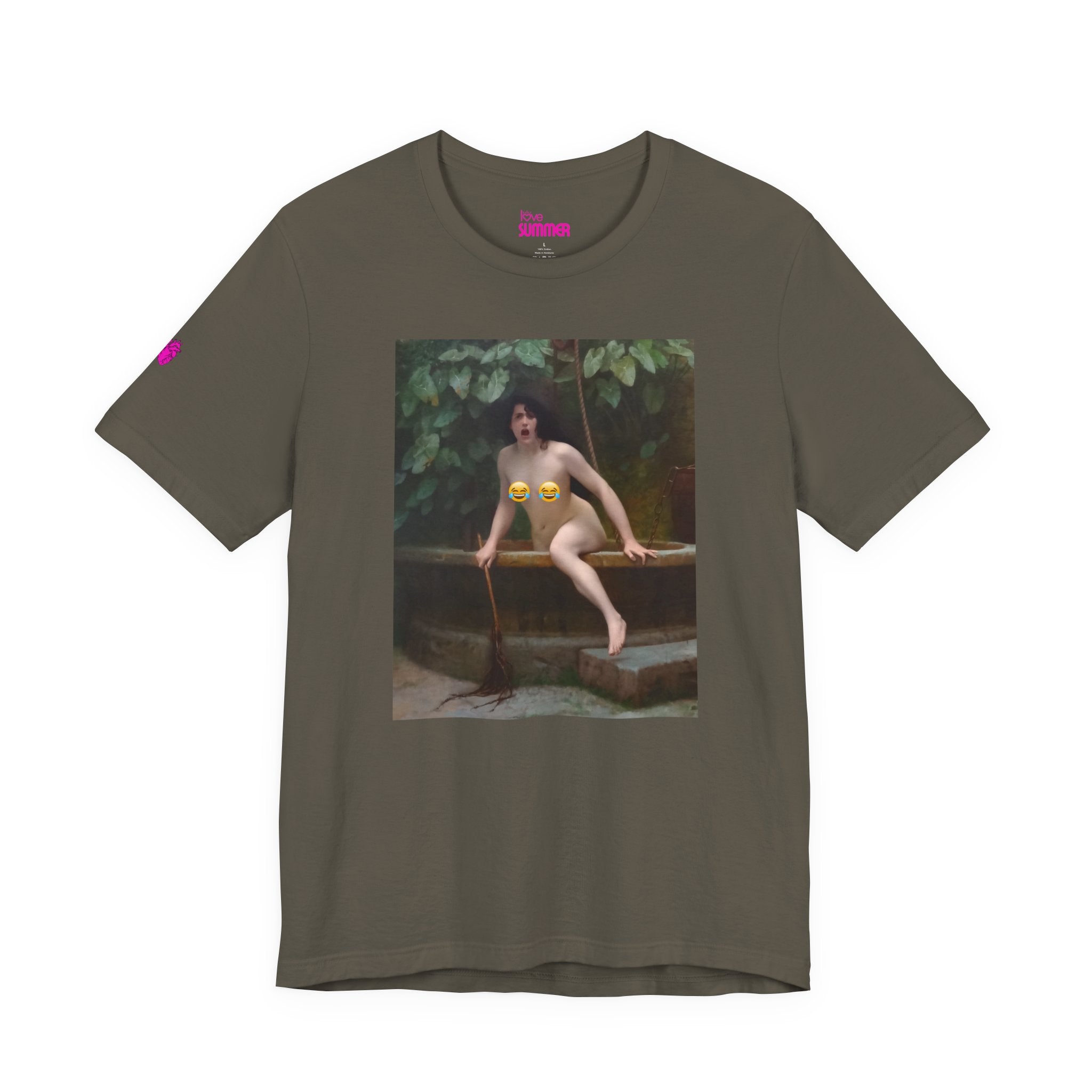 The LoveSummer Studio Tee // Premium Cotton Unisex T-shirt- Art Logo Graphic