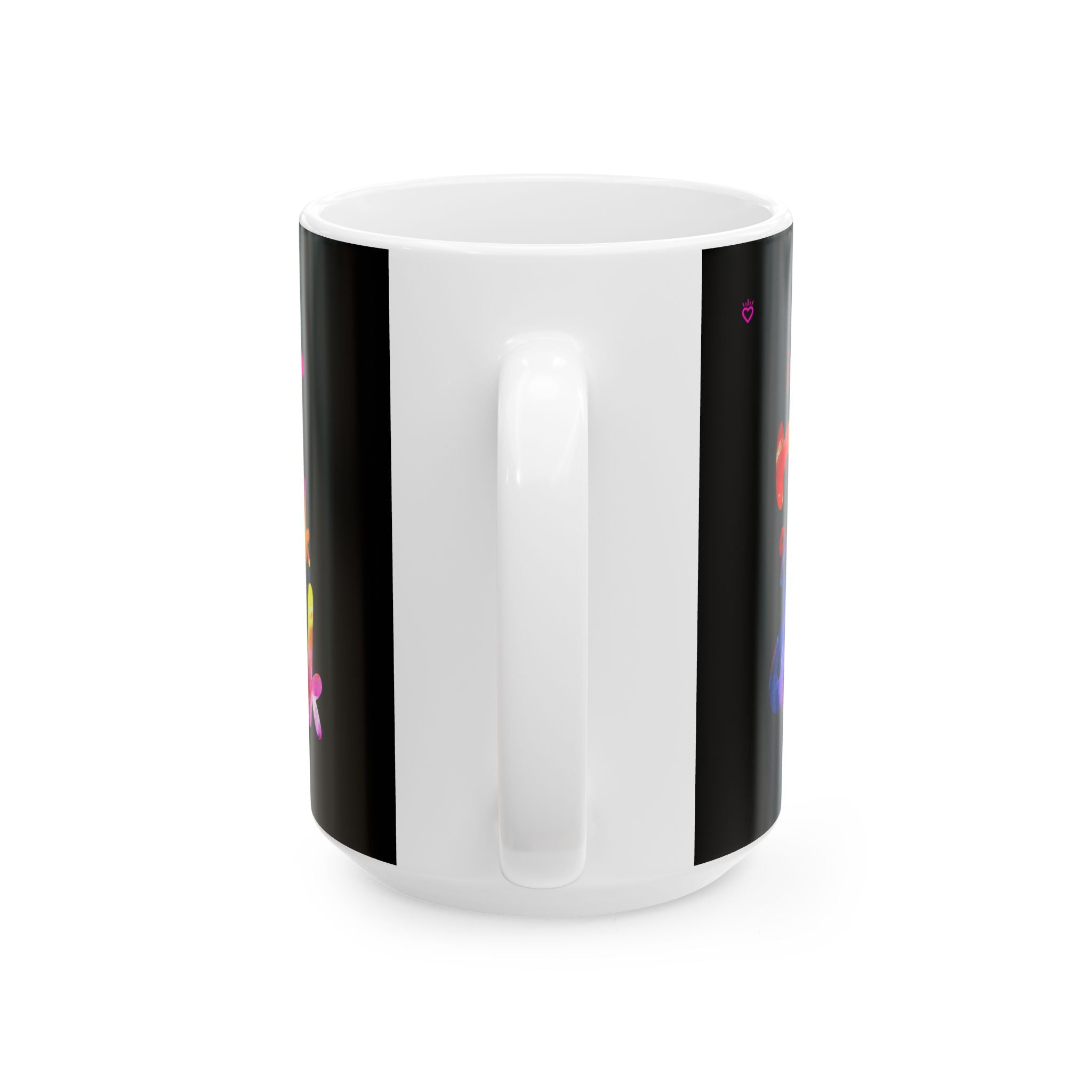 "I Will Not Go Back Into the Dark" PRIDE Mug // Durable Ceramic Mug - 11 oz, 15 oz