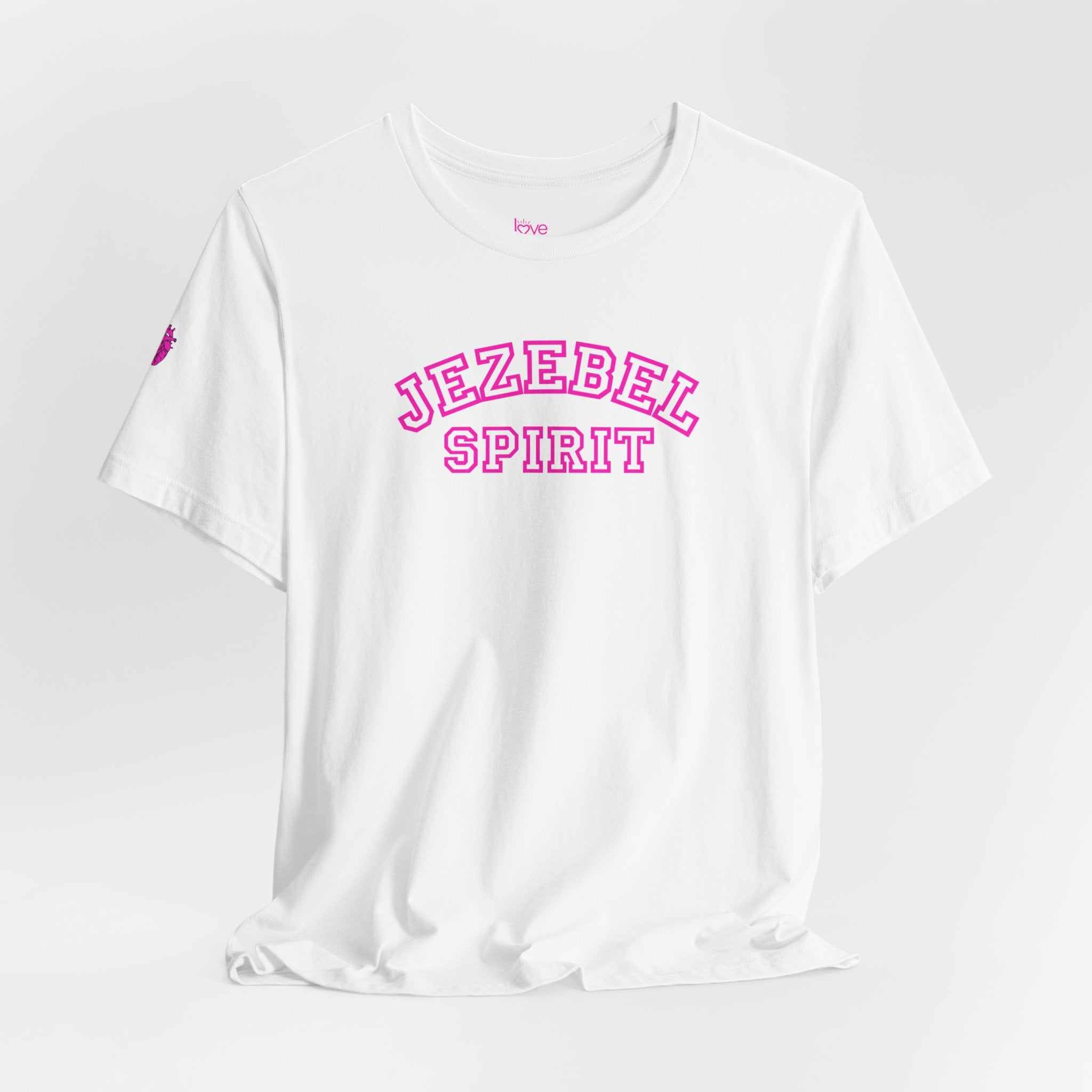 JEZEBEL SPIRIT Statement Tee // Premium Cotton T-shirt - Defiant Minimalist Tee