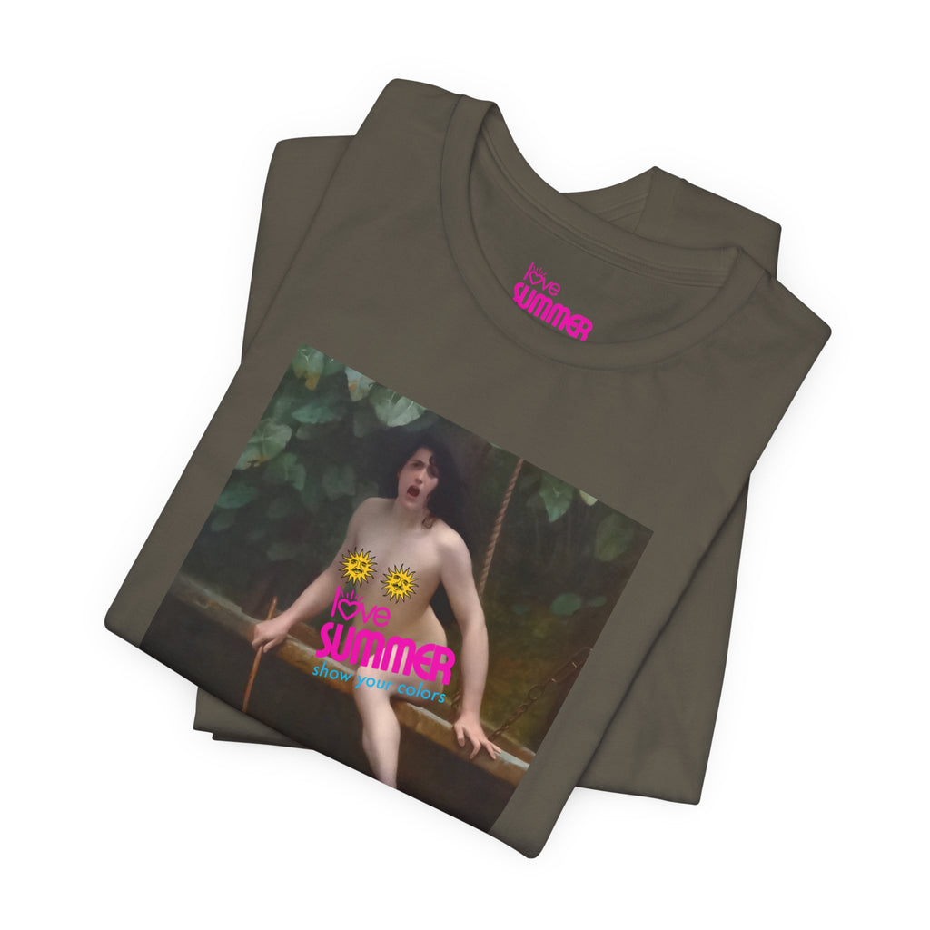 The Love Summer Studio Tee // Premium Cotton Unisex T-shirt- Art Logo Graphic