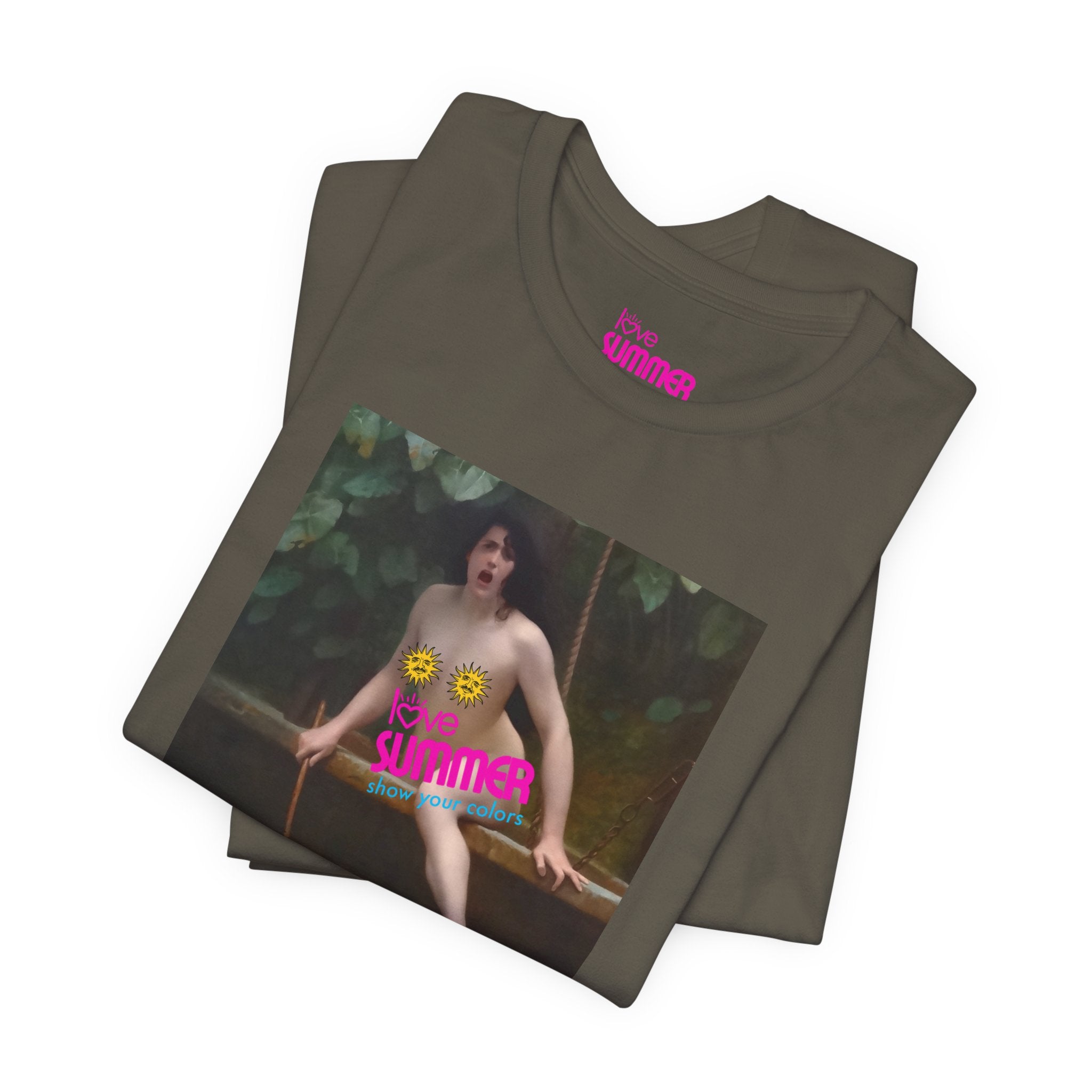 The Love Summer Studio Tee // Premium Cotton Unisex T-shirt- Art Logo Graphic